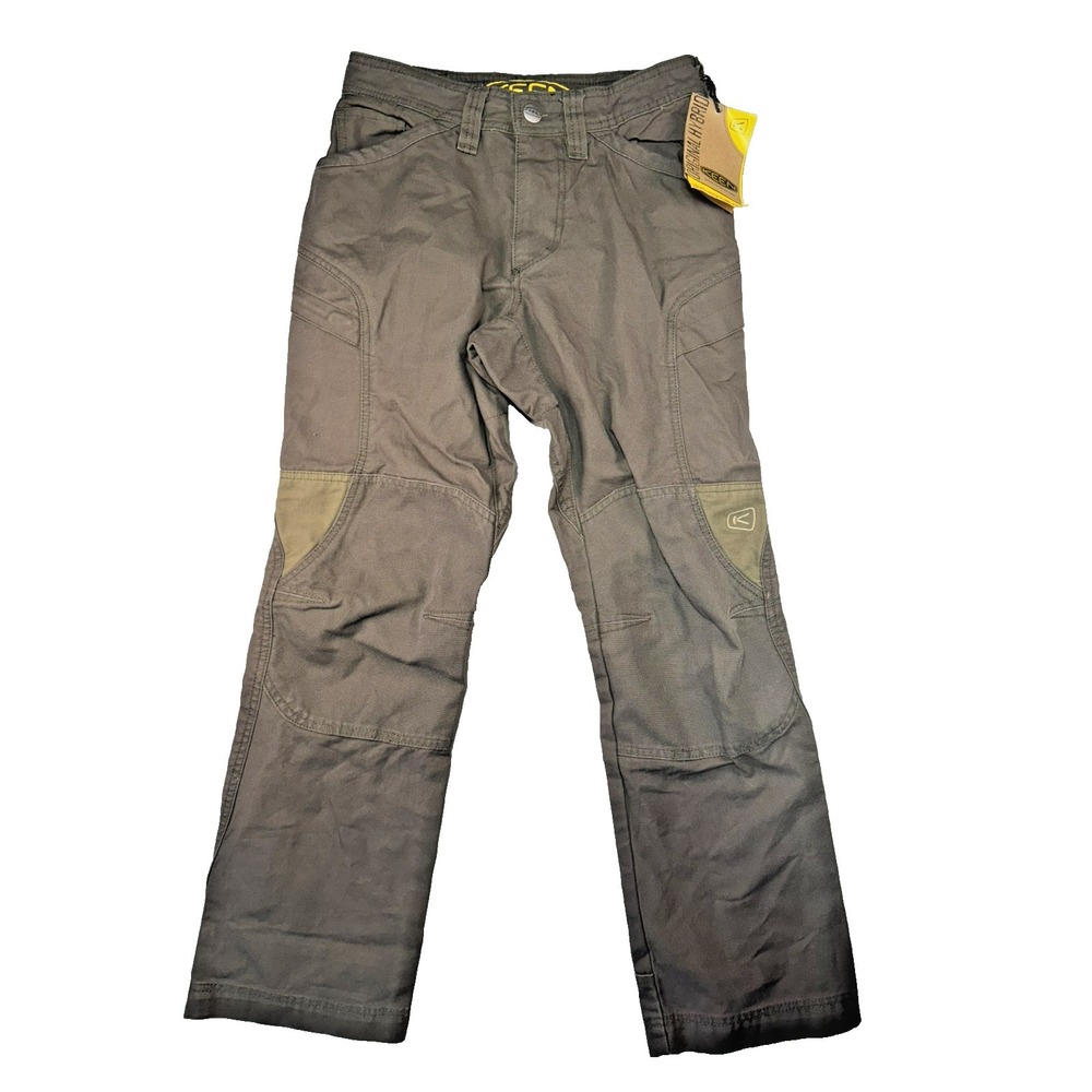 KEEN Mens size 28 x 30 Flint Pants Olive Green 100%‎ Cotton MSRP $150 NEW